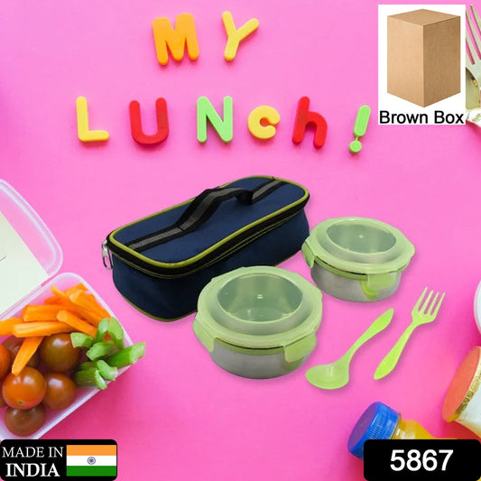 GHT & LEAK PROOF STAINLESS STEEL CONTAINER MULTI COMPARTMENT LUNCH BOX CARRY TO ALL TYPE LUNCH IN LUNCH BOX & PREMIUM QUALITY LUNCH BOX IDEAL FOR OFFICE , SCHOOL KIDS & TRAVELLING IDEAL (3 Different Lunch Box)